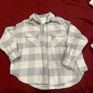 Aerie oversized Button Down Heavy Flannel